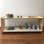 mueble bajo inspirado en pedagogia montessori